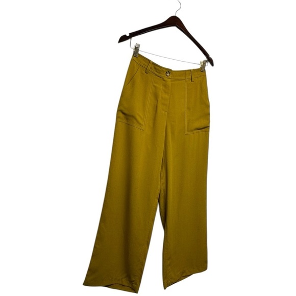 NWOT REVOLVE TULAROSA Nellie Pant Mustard S - Picture 8 of 10
